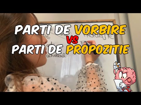 PĂRȚI DE VORBIRE VS PĂRȚI DE PROPOZIȚIE | INTRODUCERE ÎN GRAMATICA LIMBII ROMÂNE