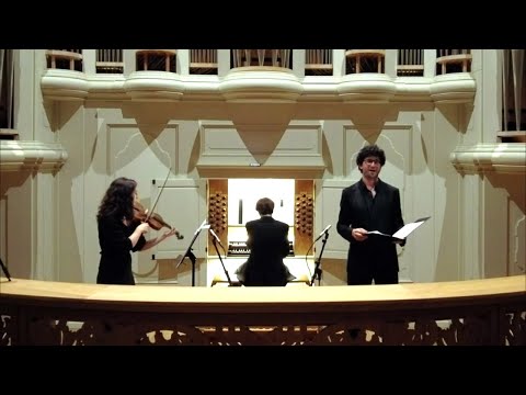 Bach: Der Friede sei mit dir, BWV 158 - Paula Peréz, violin - Ben Kazez, baritone