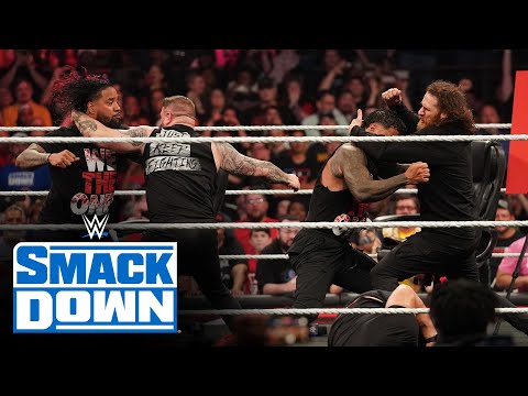 Cracks in The Bloodline lead to brawl with Zayn and Owens: SmackDown Highlights, May 26, 2023