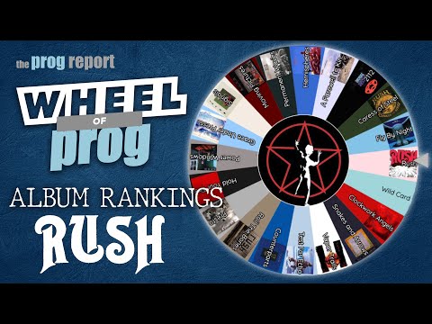 Wheel of Prog - RUSH Albums Tier List