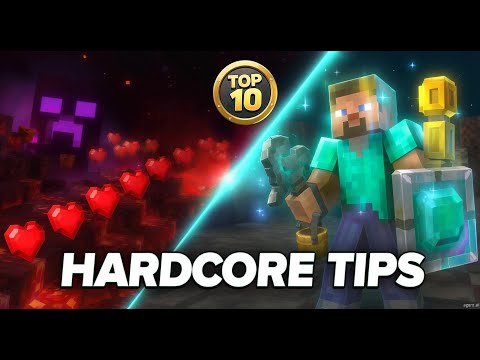 Minecraft Survival Hardcore My Top 10 Tips to Never Die