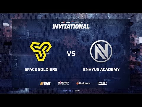 [EN] Space Soldiers vs EnVyUs Academy, map 1 cache, SL i-League Invitational Shanghai EU Qualifier