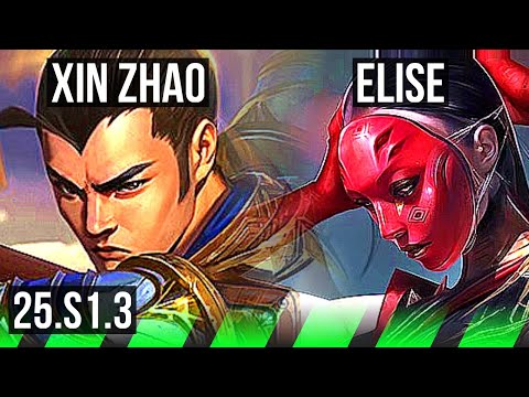 XIN ZHAO vs ELISE (JGL) | EUW Master | 25.S1.3