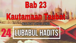 Download lagu Lubabul hadits bab 23 | 10 Hadits Keutamaan Taubat mp3 Download lagu Lubabul hadits bab 23 | 10 Hadits Keutamaan Taubat mp3