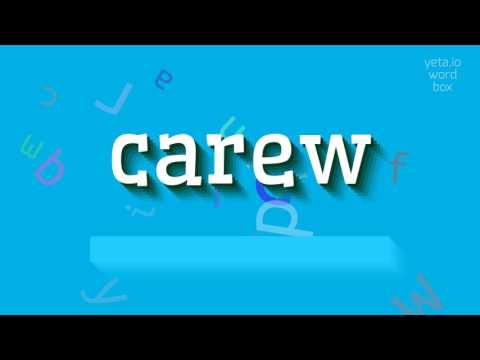 How to say "carew"! (High Quality Voices)