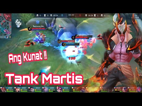 Tank Meta ! ! ! tank Martis #mlbb funny moments