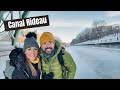 canal rideau patinoire à ottawa.