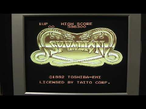 Syvalion ~Longplay~ Super Famicom CRT Gaming (XRGB2 Plus 31khz setup)