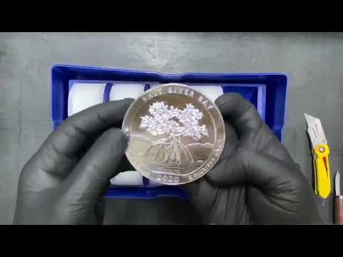 2020 ATB Silver Coins Unboxing! 5 oz Silver America the Beautiful Salt River Bay