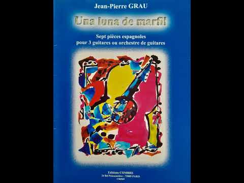 "Sol y sombra", pour 3 guitares, de Jean-Pierre Grau - Guitare : Maëlle, Justin, Estelle.