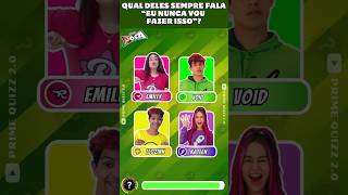 SUPER QUIZ DOS ROSA | EMILLY VICK 💜🩷 Você é um fã de VERDADE? | @primequizz2.0
