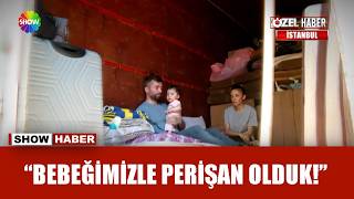 Evden atıldılar, kamyon kasasında yaşıyorlar!