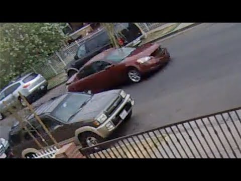 Wild Police Chase Around the Neighborhood (South Los Angeles)