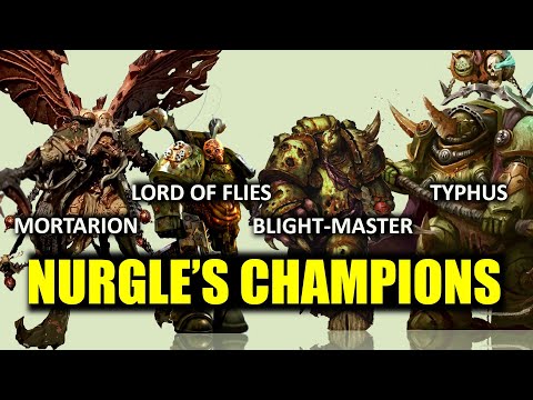 10 Strongest Plague Champions of Nurgle