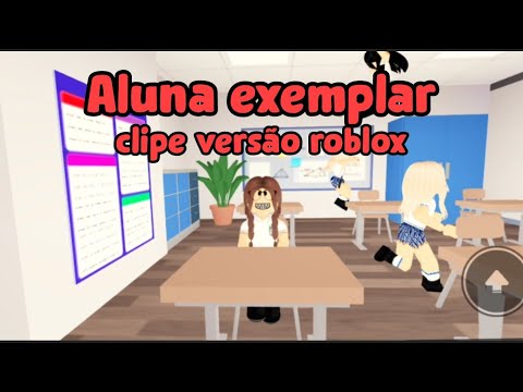 A aluna exemplar - PLANETA DAS GÊMEAS| CLIPE VERSÃO ROBLOX