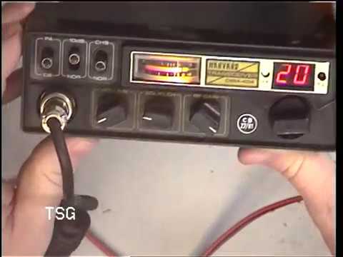 Harvard CBM404  UK CB radio (CB27/81) Mobile - Receive adjustment