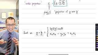 Understanding Vector Projections (2 of 3: Alternative formulas + worked example)