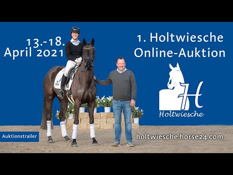 1. Holtwiesche Online-Auktion, 13.  - 18. April 2021, Auktionstrailer
