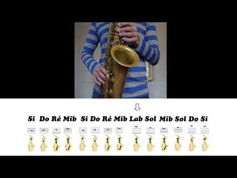 Tuto Saxophone : La Panthère Rose - Henry Mancini : Mélodies simplifiées, à vous de jouer !