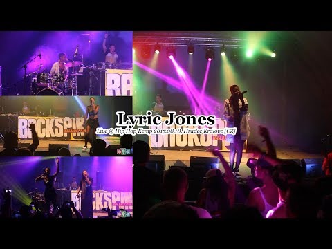 Lyric Jones • Live @ Hip Hop Kemp 2017.08.18, Hradec Kralove [CZ] #HHK2017