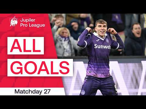 TOUS LES BUTS | Journée 27 - Jupiler Pro League