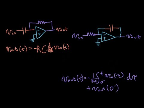 Calculus with Op Amps: Differentiation & Integration (ECE Design Fundamentals, Georgia Tech course)