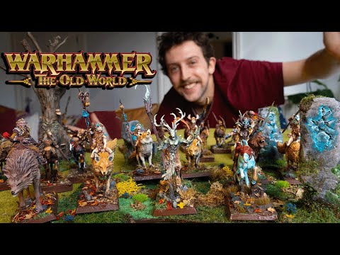 Finishing my Wood Elves Backlog for Warhammer The Old World