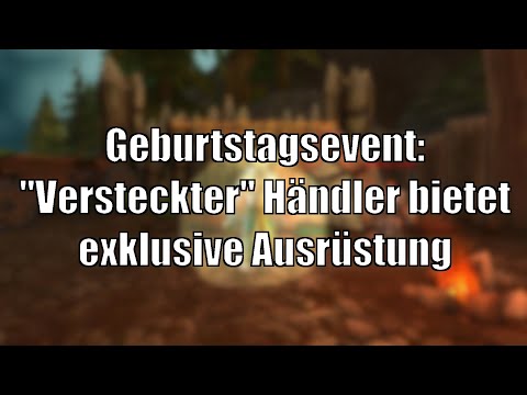 WoW-Geburtstag: Händler bietet seltene, teils nicht mehr erhältliche Ausrüstung [World of Warcraft]