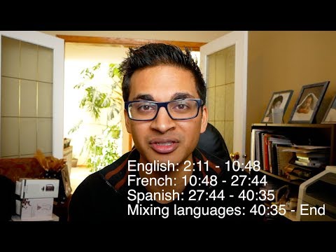 Trilingual Discussion with My Friend Jonathan (EN/FR/SP)