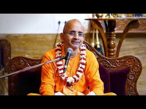 तनावपूर्ण परिस्थितियों में भी आनंदपूर्वक भक्ति कैसे जारी रखें? | ISKCON Madhuvan | Radheshyam Das