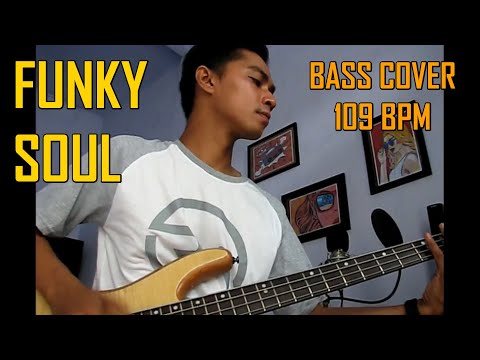 BASS COVER DANIE DAVA  I  FUNKY SOUL 109 BPM