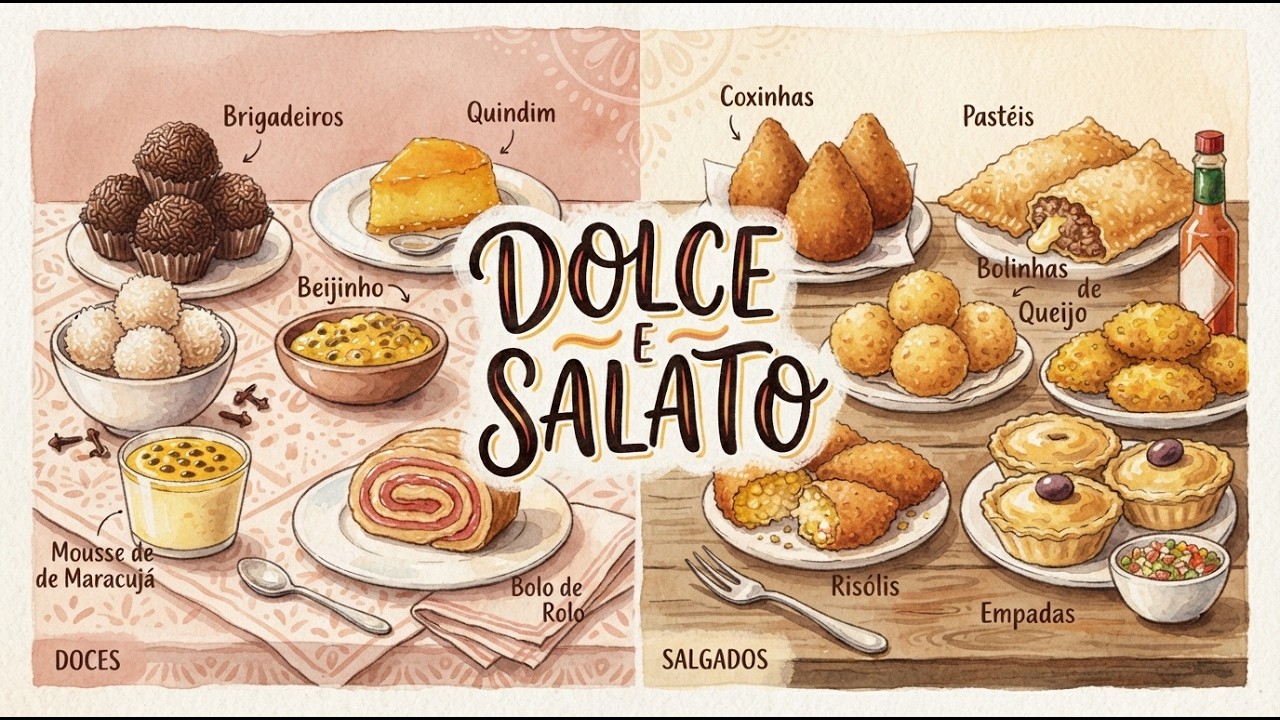 Dolce e salato - La mia storia in Brasile