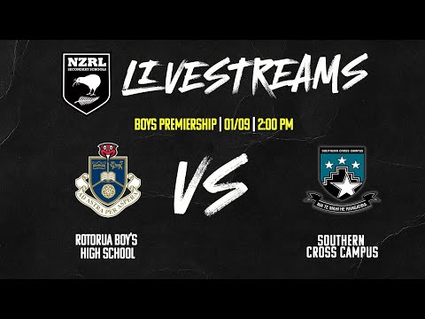 NZSS Tournament 2023 | Day 1 | Boys Premiership | Rotorua Boy's High School v Southern Cross Campus