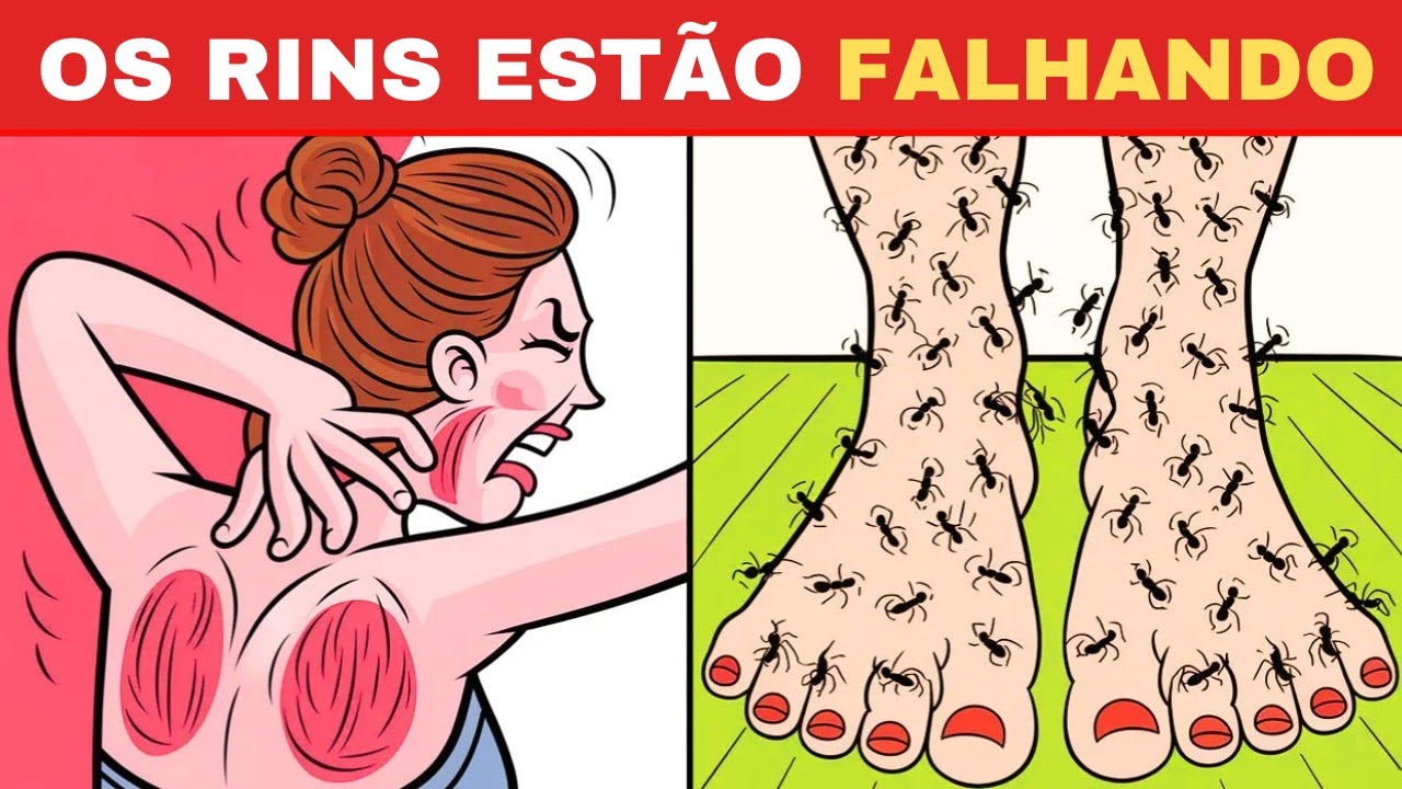 ALERTA! 7 SINAIS ESTRANHOS DE QUE SEUS RINS ESTÃO CLAMORANDO POR AJUDA