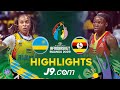 Rwanda 🇷🇼 v Uganda 🇬🇳 | Quarter-Finals | J9 Highlights | FIBA Women's Afrobasket 2023