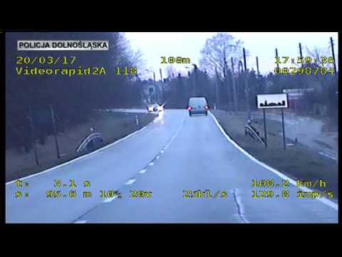 Oleśnica - materiał z policyjnego wideorejestatora