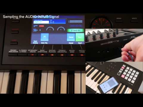 "Using the Sampler Function" Roland FA-06/FA-07/FA-08 #18