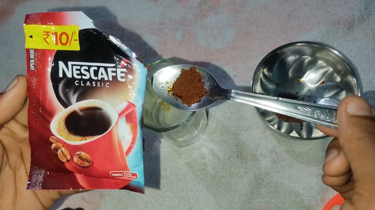 RS 10 Nescafe Classic Review With Quick Recipe