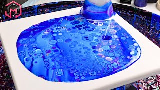 8 MIN ART - Fluid Art and Acrylic Pouring for Therapy at Home
