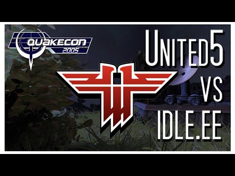 QuakeCon 05 Enemy Territory LB Finals - United5 vs idle.ee (iTG commentary) Map 4/4 Radar