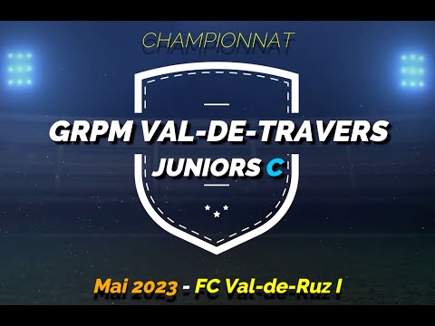 Juniors C : Grpm VDT I - FC Val-de-Ruz I