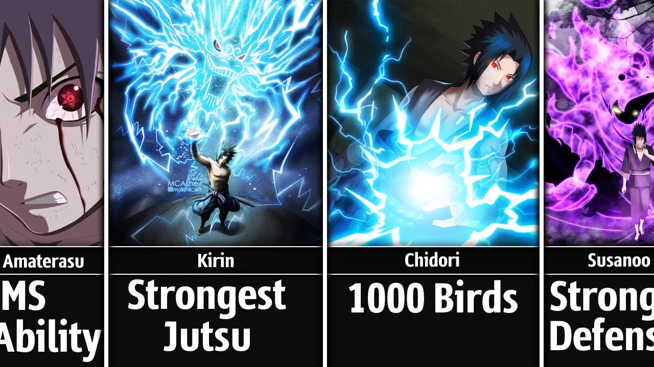 Every Jutsu SASUKE UCHIHA Can Do