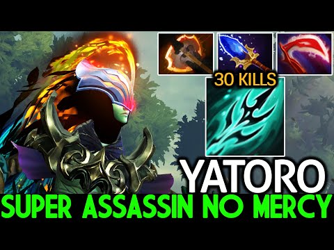 YATORO [Phantom Assassin] Super Assassin No Mercy 30 Kills Fountain Camp Dota 2