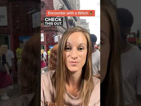 When You Meet a Witch 🧙‍♀️😳 #Jesus #power #energy #christian #God #witch #streetpreacher #shorts