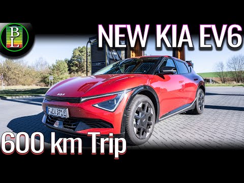 The New KIA EV6 2025 RWD is a master of long distance driving