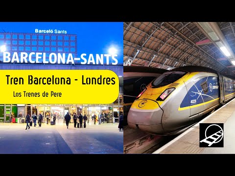 Tren Barcelona - Londres | TGV In Oui Eurostar 2a clase