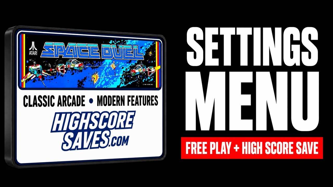 Space Duel settings menu video guide