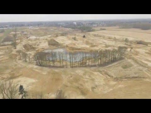 2016-03-19 : STEREA GOLF STERREBEEK UNDER CONSTRUCTION (filmed with DJi PHANTOM 3 drone)