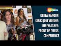 Geeta Kapoor And Vidisha Srivastava Clicked At Bharat Icon Awards