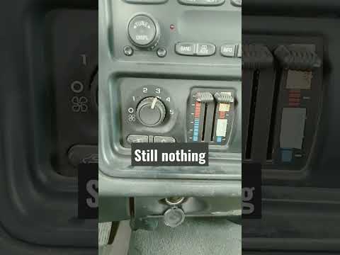 Chevy blower motor problems..early 2000s ... if you have one you know....